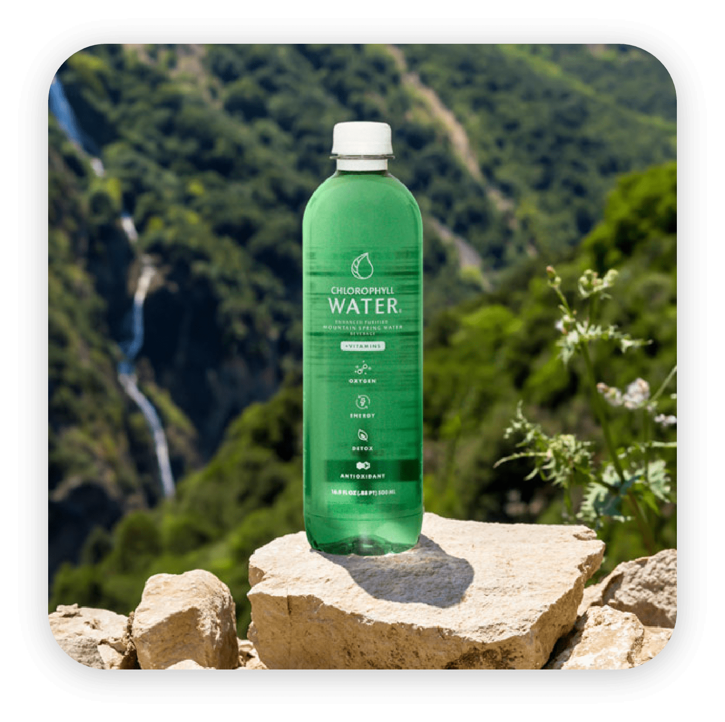 Enhanced mountain spring water
