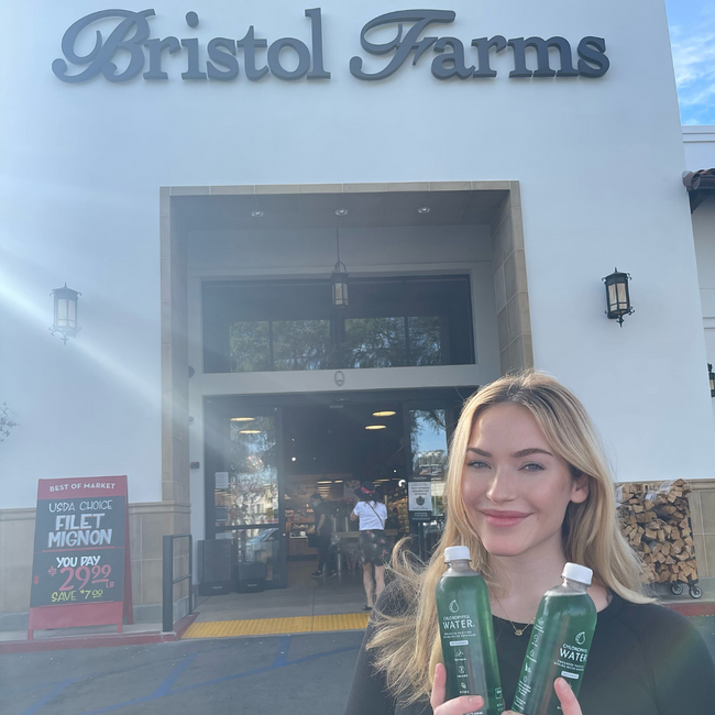Chlorophyll Water Now Available at Bristol Farms Locations in California [BevNet]