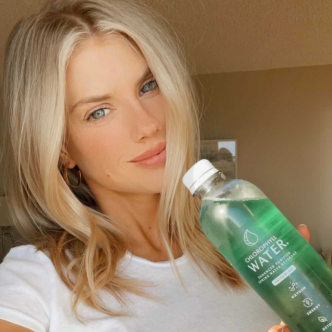 Glowing Green: Celebrities Embrace the Health Benefits of Chlorophyll Water