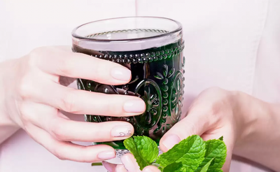 Everyone Is Drinking Liquid Chlorophyll On TikTok [Glamour]