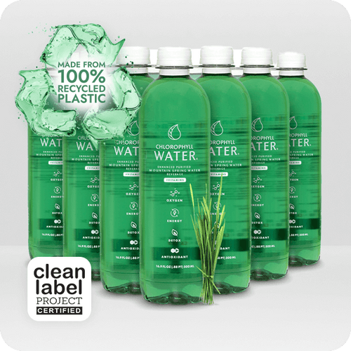 Case of Chlorophyll Water® | Purified Mountain Spring Water with Essential Vitamins