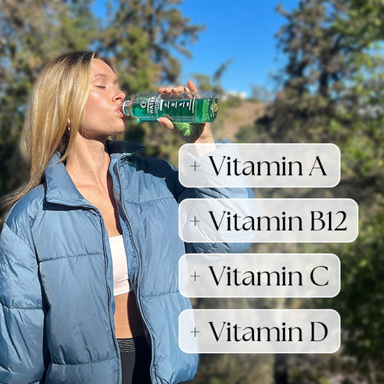 Buy Chlorophyll Water® Purified Mountain Spring Water with Vitamins Chlorophyll Water