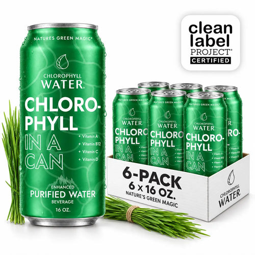 Chlorophyll Water 16oz Aluminum Can (6-Pack)