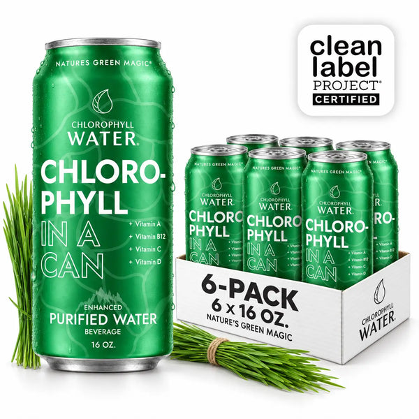 Chlorophyll Water 16oz Aluminum Can (6-Pack)