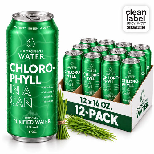 Chlorophyll Water 16oz Aluminum Can (12-Pack)